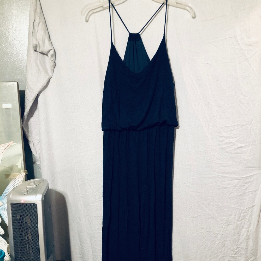 Navy Blue Jumpsuit-soft and comfortable